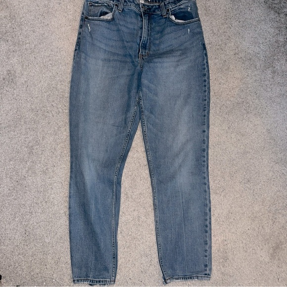 Abercrombie & Fitch Denim - Abercrombie & Fitch Curve Love The Skinny High Rise Ankle  Jeans Size 30 x 26